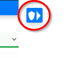 Schaltfläche zum Öffnen der aktiven Logoauswahl