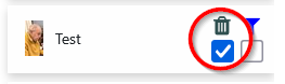 Eliminar un logotipo cuando no está vinculado a ningún elemento